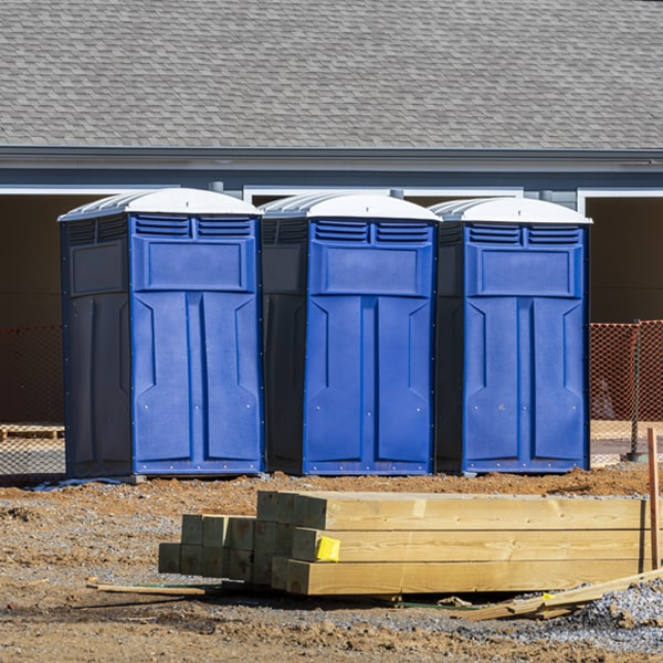 what is the cost difference between standard and deluxe porta potty rentals in Woodlawn Heights Indiana